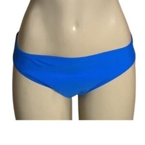 Island Escape Size 12 Blue Bikini Bottom. New With Tags